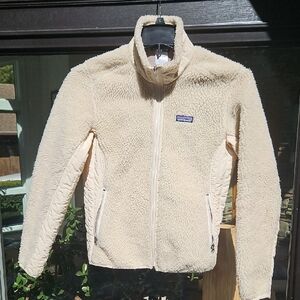 Patagonia Beige Fleece Jacket